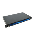 FDU 19 Inch rack mounted ODF Slide Type 1U 24 port SC type cable patch panel distribution box